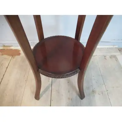 Pflanzenständer aus Mahagoni