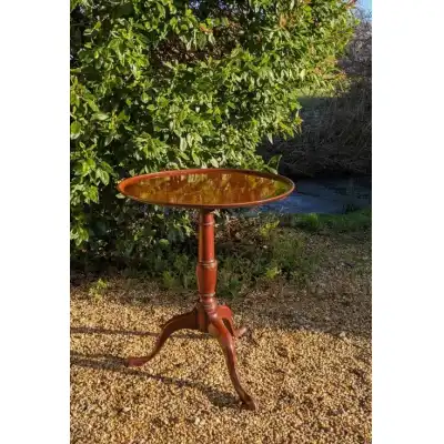 Mahagoni Occasional Tisch Winetable Weintisch
