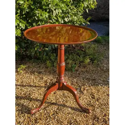 Mahagoni Occasional Tisch Winetable Weintisch