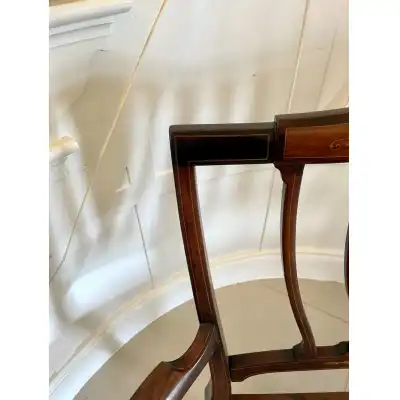 Sofa aus massiven Mahagoni