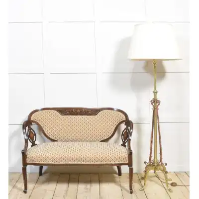 Antikes Sofa aus Mahagoni