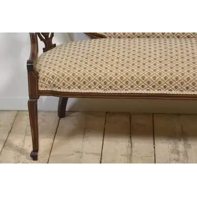 Antikes Sofa aus Mahagoni