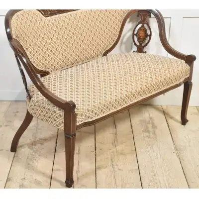 Antikes Sofa aus Mahagoni