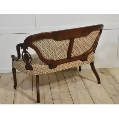 Antikes Sofa aus Mahagoni