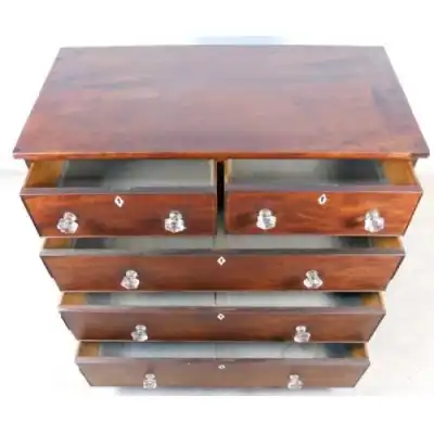 Antike Kommode aus Mahagoni