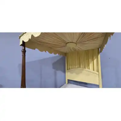 Antikes Kingsize-Bett   Posterbed 