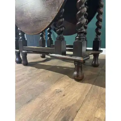 Antiker Klapptisch aus Eichen 'Gateleg table