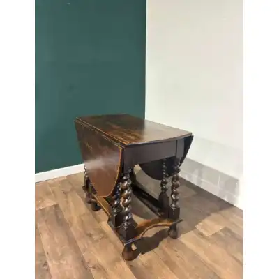 Antiker Klapptisch aus Eichen 'Gateleg table