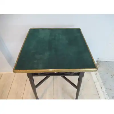 Antiker Beistell-Lampentisch