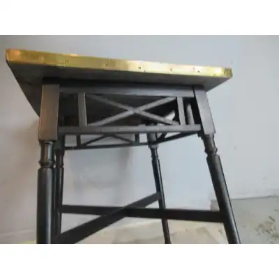 Antiker Beistell-Lampentisch