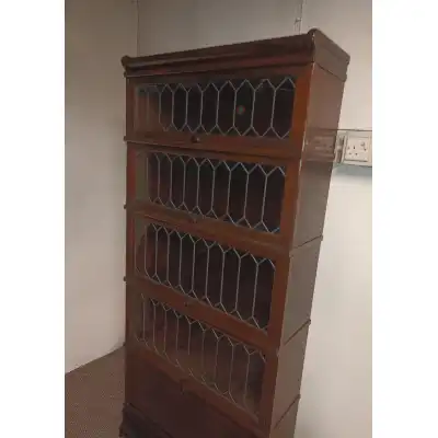 Antikes Bücherschrank aus Mahagoni