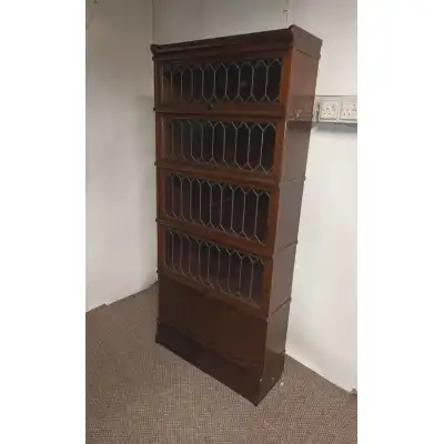 Antikes Bücherschrank aus Mahagoni