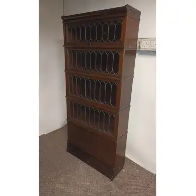 Antikes Bücherschrank aus Mahagoni