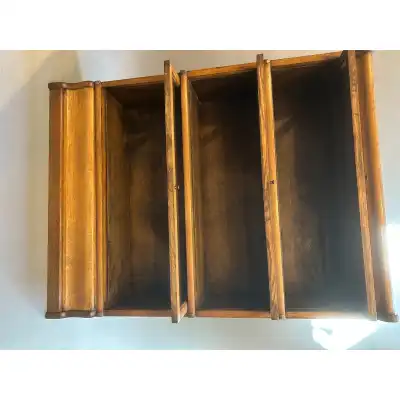 Antikes Globe Wernicke Eichenregal 