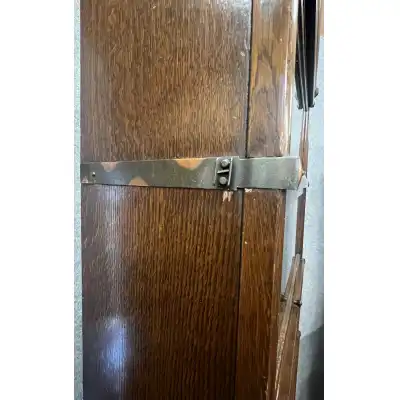 Antikes Globe Wernicke  Regal aus Eiche