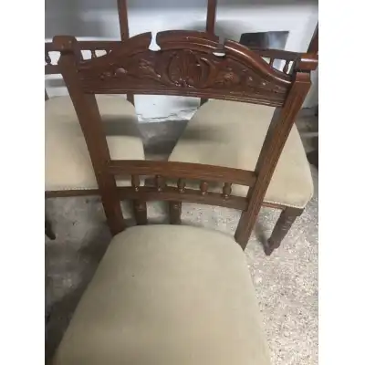 6 Esszimmerstühle Antik 