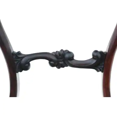 Set aus 6 Esszimmerstühlen Antik