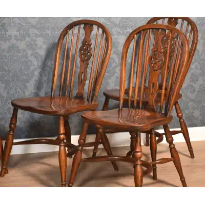 Esszimmerstühlen aus Ulmenholz