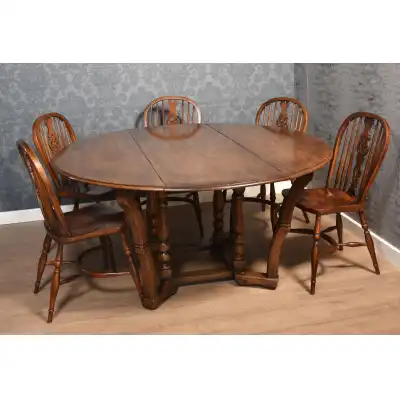 Esszimmerstühlen aus Ulmenholz