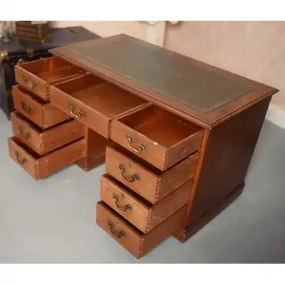 Massiv Mahagoni Schreibtisch