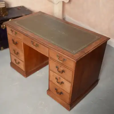 Massiv Mahagoni Schreibtisch