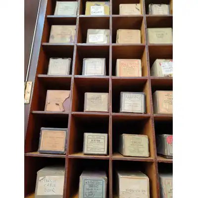 Mahagoni Kabinettschrank Antik