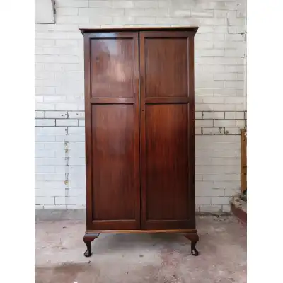 Mahagoni Kabinettschrank Antik