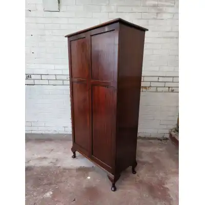 Mahagoni Kabinettschrank Antik