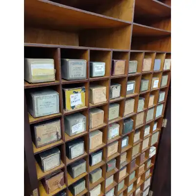 Mahagoni Kabinettschrank Antik