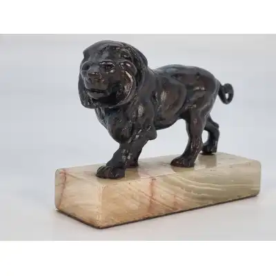 Bronze Löwe Skulptur