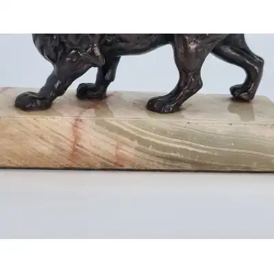 Bronze Löwe Skulptur