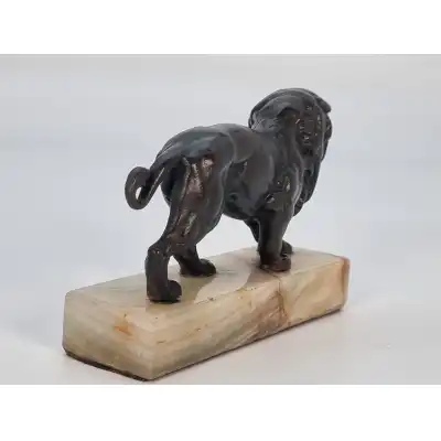 Bronze Löwe Skulptur