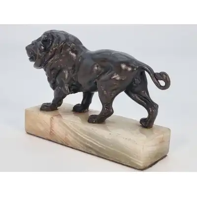 Bronze Löwe Skulptur