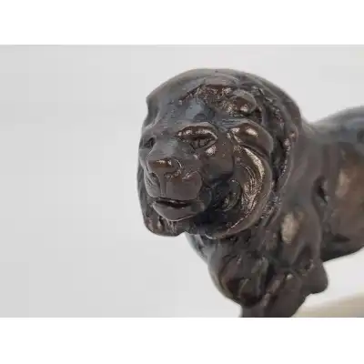 Bronze Löwe Skulptur
