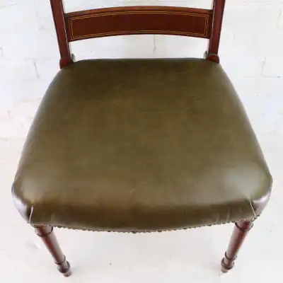 Antikes Mahagoni-Esszimmerstühle