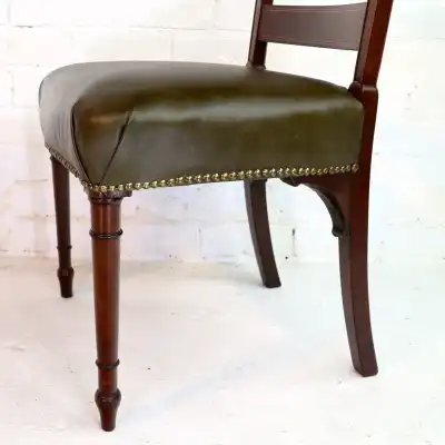 Antikes Mahagoni-Esszimmerstühle