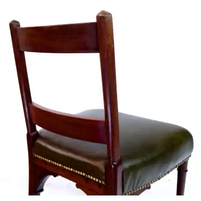 Antikes Mahagoni-Esszimmerstühle