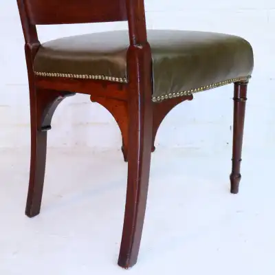 Antikes Mahagoni-Esszimmerstühle