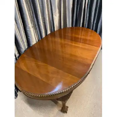 Antiker Mahagoni Esstisch