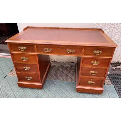 Mahagoni Schreibtisch Antik