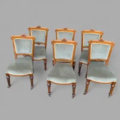 Set aus 6 Esszimmerstühlen