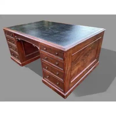 Antiker Partnerschreibtisch