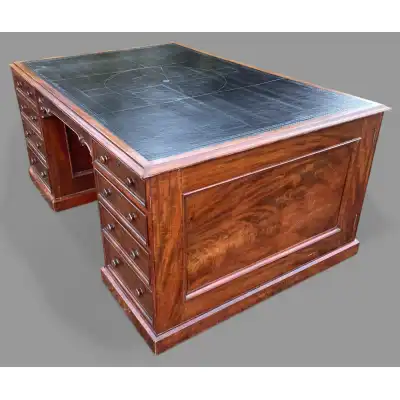 Antiker Partnerschreibtisch