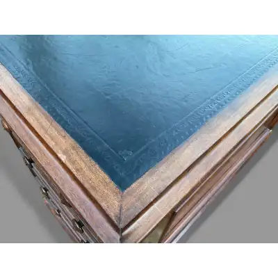 Antiker Partnerschreibtisch