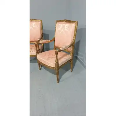 Antikes Paar Armlehnsessel