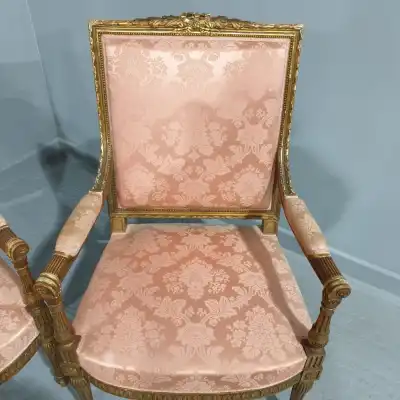 Antikes Paar Armlehnsessel