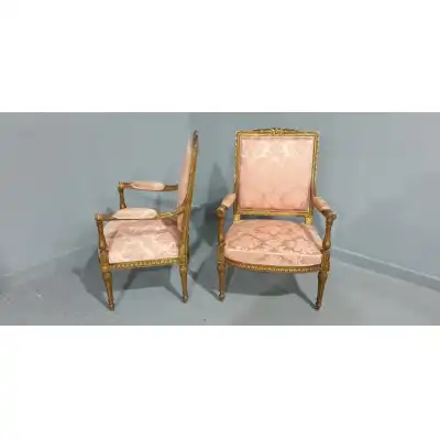 Antikes Paar Armlehnsessel