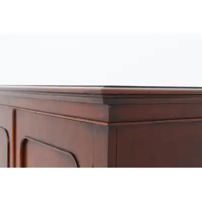 Antikes Victorian Mahagoni Side Cabinet mit zwei Türen – um 1860