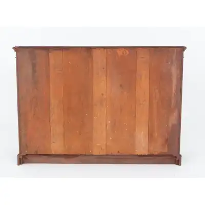 Antikes Victorian Mahagoni Side Cabinet mit zwei Türen – um 1860