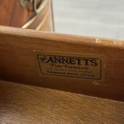 Antiekr Mahagoni Schreibtisch